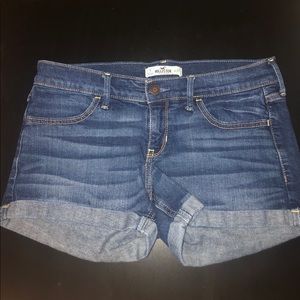 Hollister denim shorts